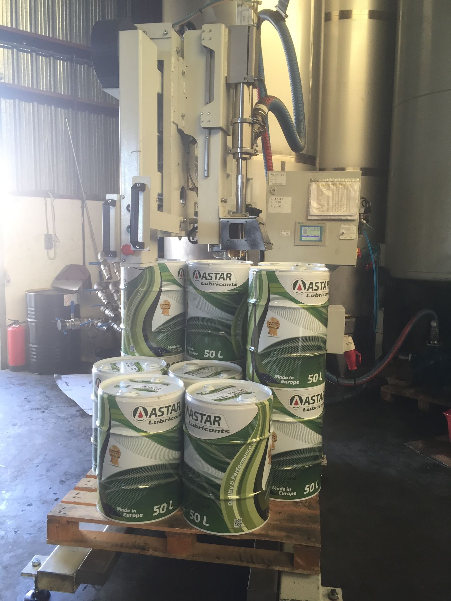 Astar Lubricants — production et logistique intégrées