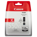 Canon Cartouche D'Encre Noire Xl N°550