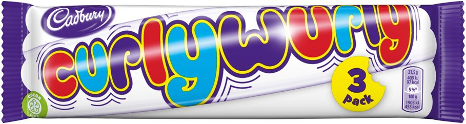 Cadbury Curly Wurly Multipack 3X21,5G