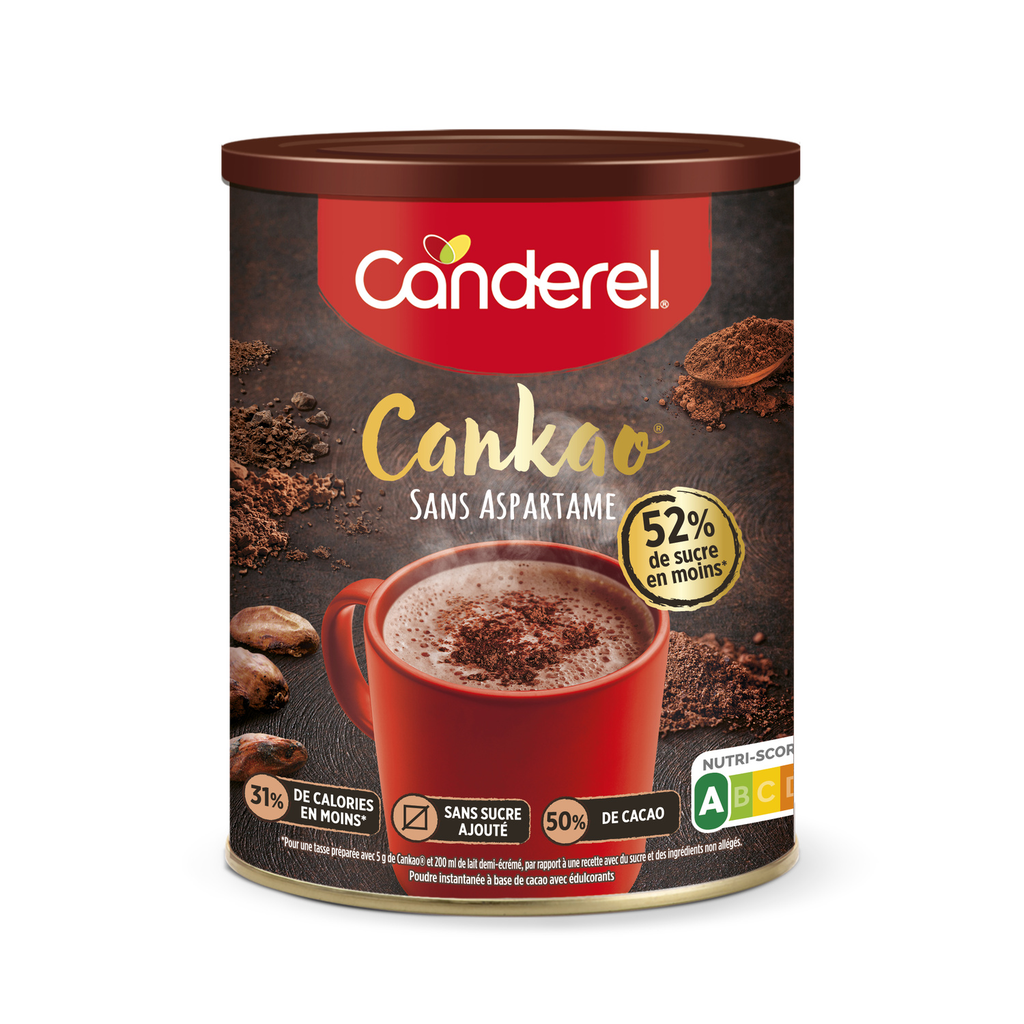 Canderel Cankao Chocolat En Poudre 50% De Cacao 250G
